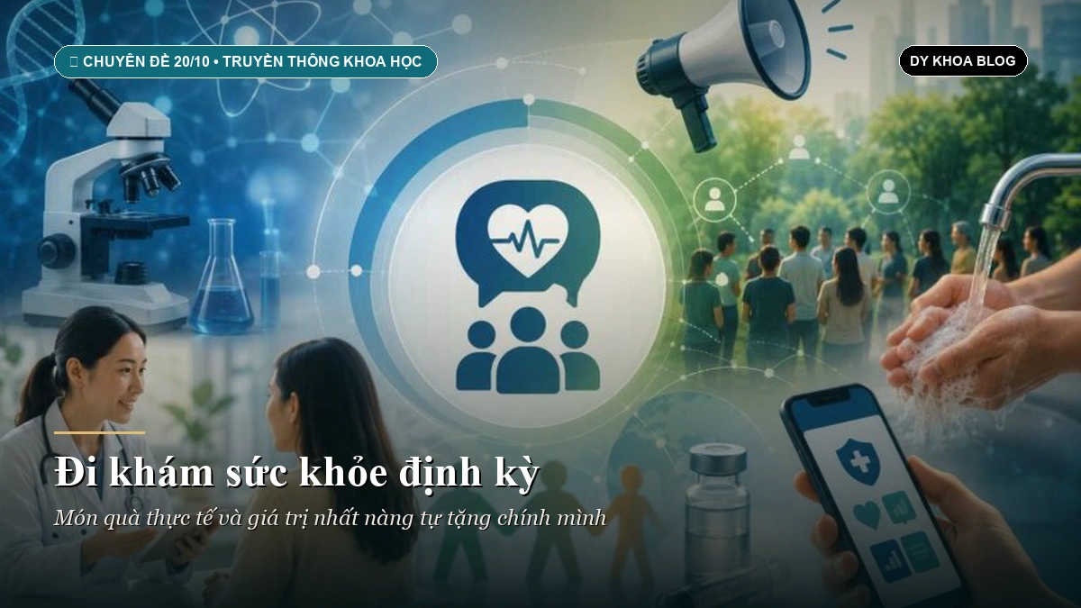 Đi khám sức khỏe định kỳ: Món quà thực tế nhất nàng nên tự tặng mình