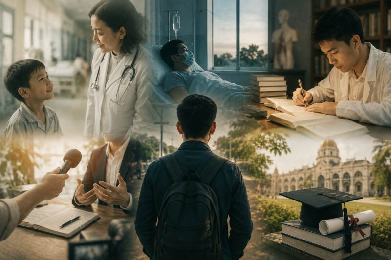 Hành trình từ giấc mơ bác sĩ đến truyền thông y tế