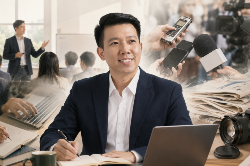 Dy Khoa – Chuyên gia truyền thông được báo chí tin tưởng