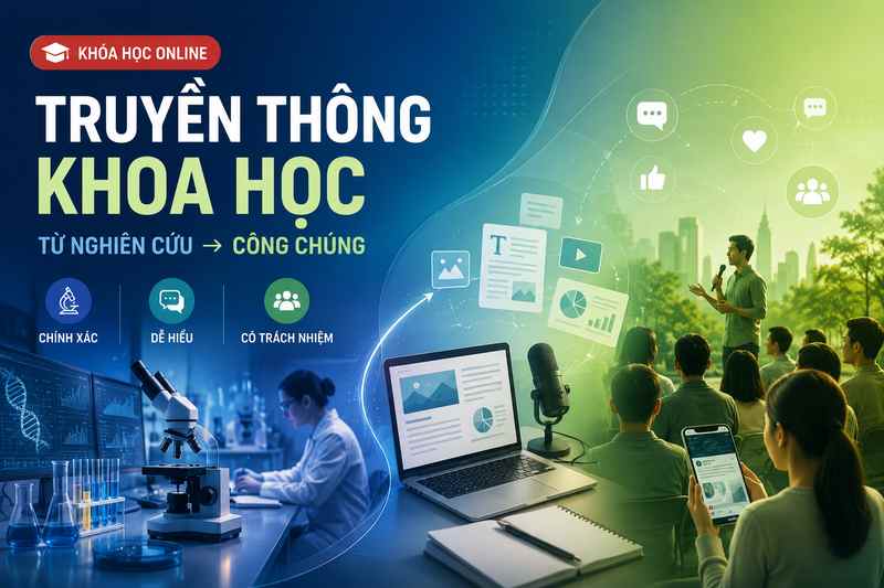 Truyền thông khoa học cơ bản: Từ nghiên cứu đến công chúng