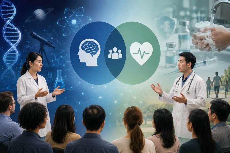 Truyền thông khoa học và truyền thông y tế: Giống và khác nhau như thế nào?