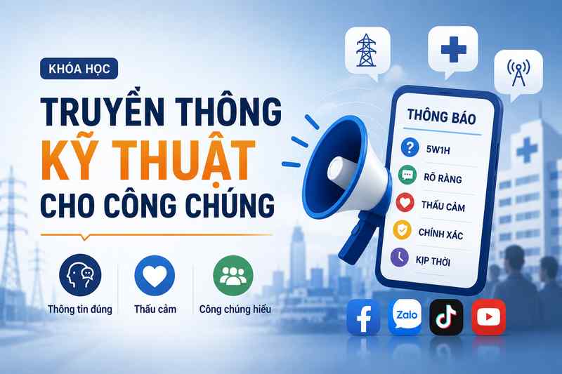 Truyền thông kỹ thuật cho công chúng: Từ chuyên môn đến thấu hiểu