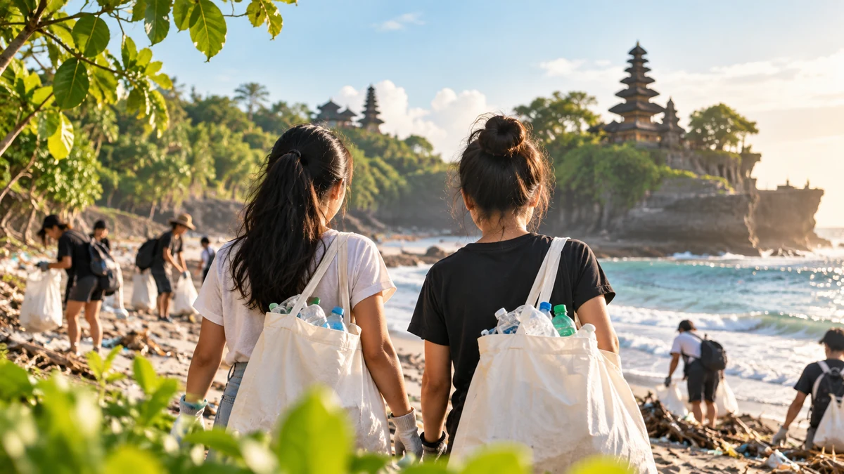 Chiến dịch Bye Bye Plastic Bags tại Bali vận động giảm rác thải nhựa