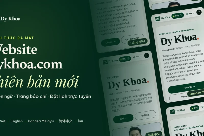 Website dykhoa.com phiên bản mới có gì?